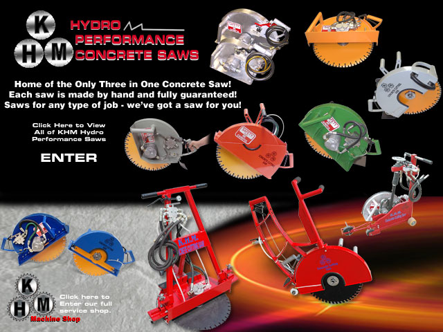 Khm concrete saw deals